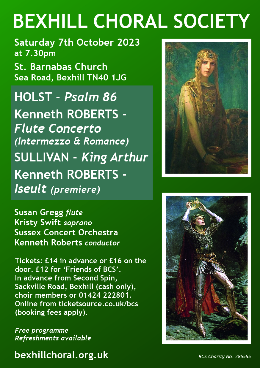 Bexhill Choral Society Newsletter September 2023 Bexhill Choral Society Newsletter September 2023
